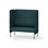 Adapt 120 høj ryg, dobbelte sidepaneler sh 45 cm