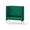Adapt 120 høj ryg, dobbelte sidepaneler sh 45 cm