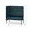 Adapt 120 høj ryg, sidepanel højre sh 45 cm