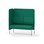 Adapt 120 høj ryg, sidepanel højre sh 45 cm