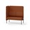Adapt 120 høj ryg, sidepanel højre sh 45 cm