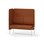 Adapt 120 høj ryg, sidepanel højre sh 45 cm