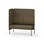 Adapt 120 høj ryg, sidepanel højre sh 45 cm