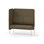 Adapt 120 høj ryg, sidepanel højre sh 45 cm