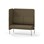 Adapt 120 høj ryg, sidepanel højre sh 45 cm