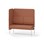 Adapt 120 høj ryg, sidepanel højre sh 45 cm