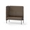Adapt 120 høj ryg, sidepanel højre sh 45 cm