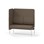 Adapt 120 høj ryg, sidepanel højre sh 45 cm
