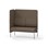 Adapt 120 høj ryg, sidepanel højre sh 45 cm