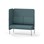 Adapt 120 høj ryg, sidepanel højre sh 45 cm