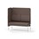 Adapt 120 høj ryg, sidepanel højre sh 45 cm