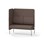 Adapt 120 høj ryg, sidepanel højre sh 45 cm