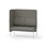 Adapt 120 høj ryg, sidepanel højre sh 45 cm