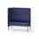 Adapt 120 høj ryg, sidepanel højre sh 45 cm