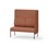 Adapt 120 høj ryg, sidepanel venstre sh 45 cm