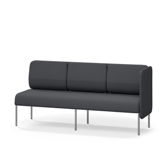 Adapt 180 lav ryg, sidepanel venstre sh 45 cm