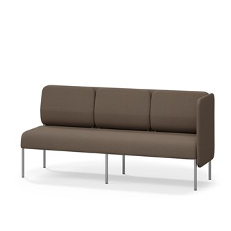 Adapt 180 lav ryg, sidepanel venstre sh 45 cm