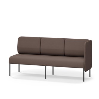 Adapt 180 lav ryg, sidepanel venstre sh 45 cm