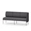 Adapt 180 lav ryg, sidepanel venstre sh 45 cm