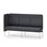 Adapt 180 medium ryg, sidepanel højre sh 45 cm