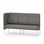 Adapt 180 medium ryg, sidepanel højre sh 45 cm