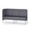 Adapt 180 medium ryg, sidepanel højre sh 45 cm