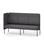 Adapt 180 medium ryg, sidepanel højre sh 45 cm