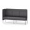 Adapt 180 medium ryg, sidepanel højre sh 45 cm