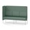 Adapt 180 høj ryg, sidepanel højre sh 45 cm