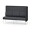 Adapt 180 høj ryg, sidepanel venstre sh 45 cm