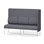 Adapt 180 høj ryg, sidepanel venstre sh 45 cm