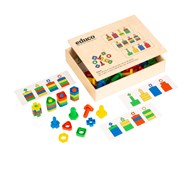 EDUCO møtrikker og skruer, farve og form