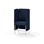 Adapt 60 medium ryg, dobbelte sidepaneler sh 65 cm