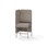 Adapt 60 medium ryg, sidepanel højre sh 65 cm