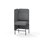 Adapt 60 medium ryg, sidepanel højre sh 65 cm