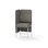 Adapt 60 medium ryg, sidepanel højre sh 65 cm