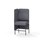 Adapt 60 medium ryg, sidepanel højre sh 65 cm