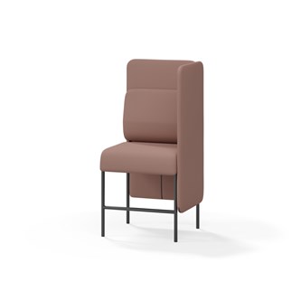 Adapt 60 medium ryg, sidepanel venstre sh 65 cm