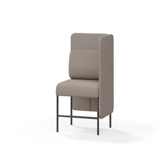 Adapt 60 medium ryg, sidepanel venstre sh 65 cm