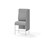 Adapt 60 medium ryg, sidepanel venstre sh 65 cm