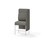 Adapt 60 medium ryg, sidepanel venstre sh 65 cm