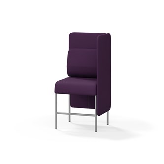 Adapt 60 medium ryg, sidepanel venstre sh 65 cm