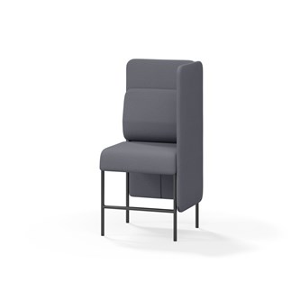 Adapt 60 medium ryg, sidepanel venstre sh 65 cm