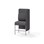 Adapt 60 medium ryg, sidepanel venstre sh 65 cm