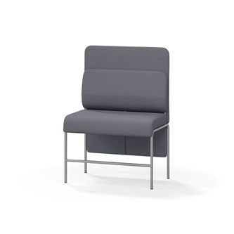 Adapt 90 medium ryg, uden sidepaneler sh 65 cm