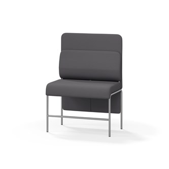 Adapt 90 medium ryg, uden sidepaneler sh 65 cm