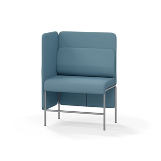 Adapt 90 medium ryg, sidepanel højre sh 65 cm