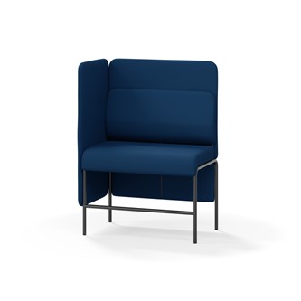 Adapt 90 medium ryg, sidepanel højre sh 65 cm