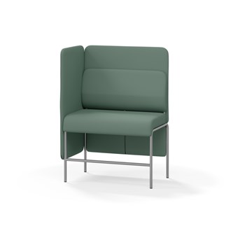 Adapt 90 medium ryg, sidepanel højre sh 65 cm