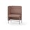 Adapt 90 medium ryg, sidepanel højre sh 65 cm